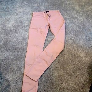 Pink jeans
